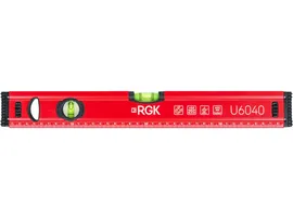 Пузырьковый строительный уровень с магнитом RGK U6040 0,4 м (40 см)
