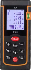 755658, Лазерный дальномер RGK D100 С ПОВЕРКОЙ-0
