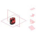 RGK UL-360 + штатив - лазерный уровень с красным лучом