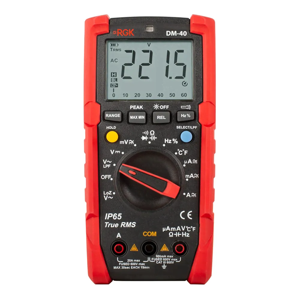 Мультиметр RGK DM-40 в Екатеринбурге-0