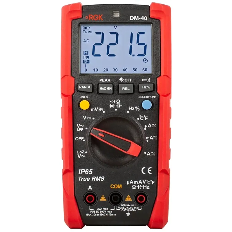 Мультиметр цифровой RGK DM-40 779661
