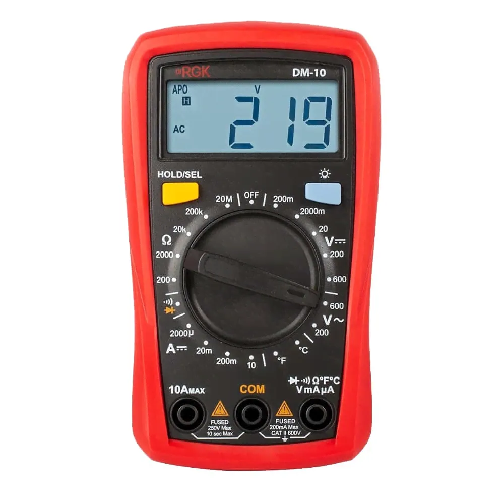 Мультиметр цифровой RGK DM-10 (776554)-0