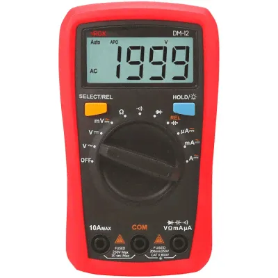 Мультиметр цифровой RGK DM-12 (776561) карманный-0