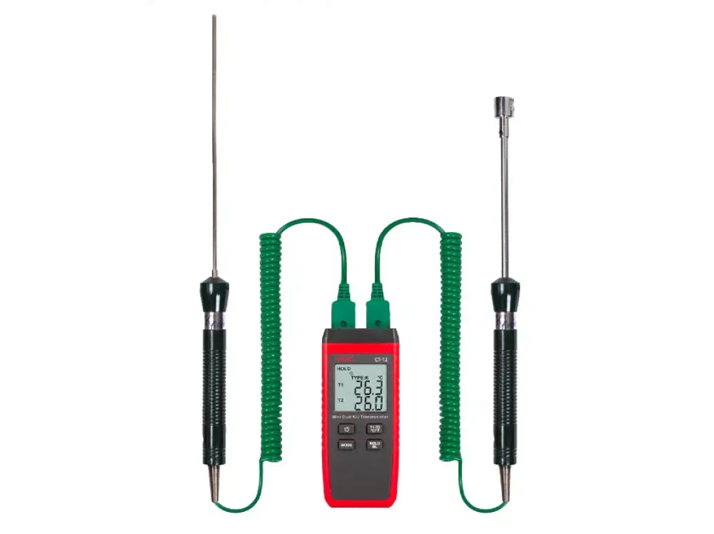 Термометр RGK CT-12 с зондом температуры TR-10W и зондом TR-10S-2