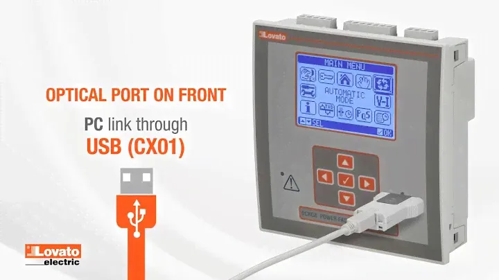 LOVATO Electric - DCRG8 power factor controller