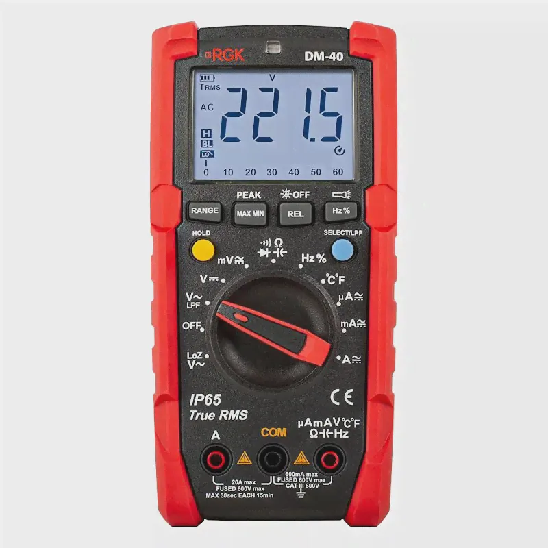 Цифровой мультиметр RGK DM-40, 776431-0